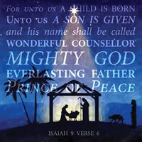 Mini 10pk Isaiah 9:6 £3.50